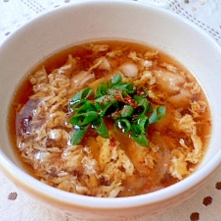 鶏と玉子のつけ汁（蕎麦・うどん・素麺）